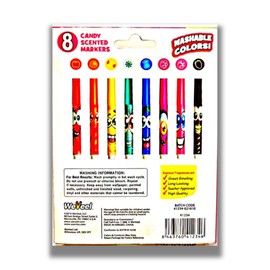 Sugar Rush Scented Washable Markers - 8ct by Sugar Rush