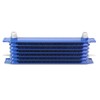 Auto Dynasty Universal Blue Aluminum 7-Row Engine Oil Cooler +