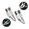YehVeh 6 Pack Plastic Welder Smoothing Tip Head Plastic Welding