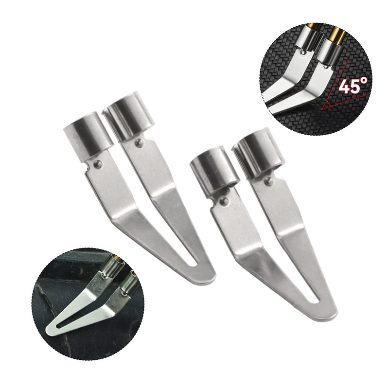 YehVeh 6 Pack Plastic Welder Smoothing Tip Head Plastic Welding