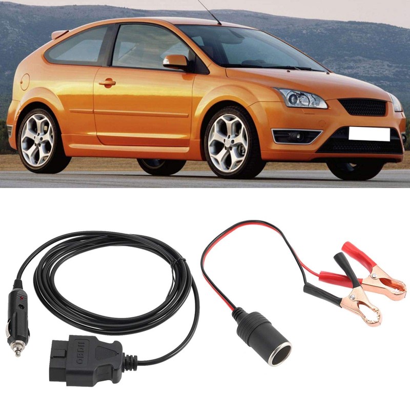 OBDII Power Supply Cable OBD2 Vehicles OBD II Vehicle ECU