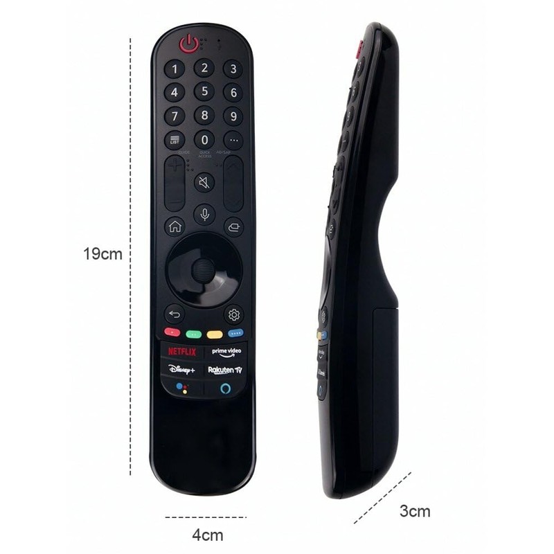 Replacement Remote Control for LG TV MR21GA | AN-MR21GA with