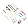 DIY Electronic Component Kit Jump Line Breadboard Ceramic Capacitor Resistor