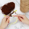 50 Pcs Plastic Sewing Needles, iFergoo 25 Pcs 3.5" Colorful