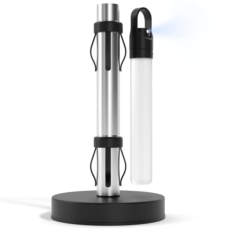 Stainless Steel Paper Towel Holder with Spray Pump – One-Handed