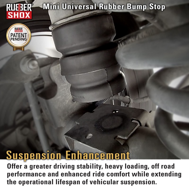 RubberShox Modular Universal Rubber Bump Stop for Light Truck/SUVs |