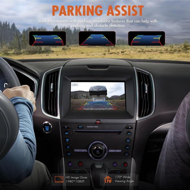 Rear View Backup Camera Compatible with Ford Edge 2011 2012