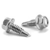 #10 x 5/8" Sheet Metal Screws 100PCS 410 Stainless Steel