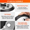 STEBRUAM 2 x 5 Inch 8 Holes 4 Screws Grinder