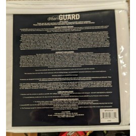 dreamGuard Dream Guard mattress protector Microfleece King hypoallergenic waterproof