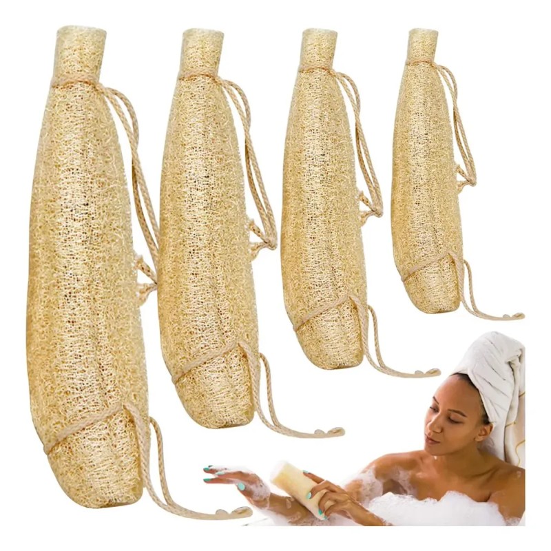 T J Esponjas De Lufa,4 Esponjas Naturales De Secado T