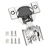 Chibery 2 Pack Soft Close Cabinet Hinges, 1/2 inch Overlay