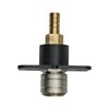 Flush Mount Air Fitting Straight 1/4'' BSP Female to 10mm