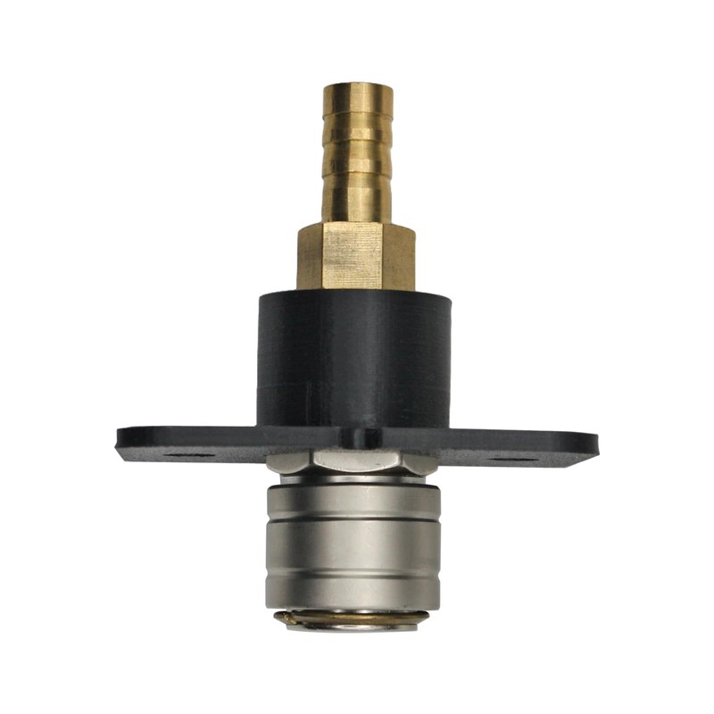 Flush Mount Air Fitting Straight 1/4'' BSP Female to 10mm
