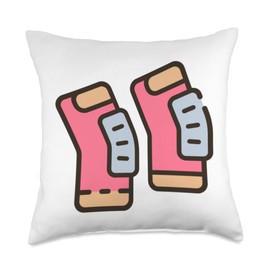 Don't Forget Your Kneepads Kneepad Throw Pillow