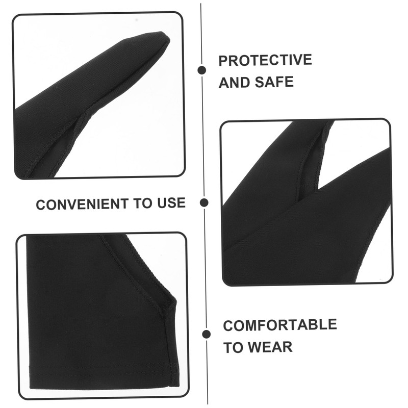 Hohopeti Artists' Essential 4 Thumb Guards Comfortable Breathable Nail Biting