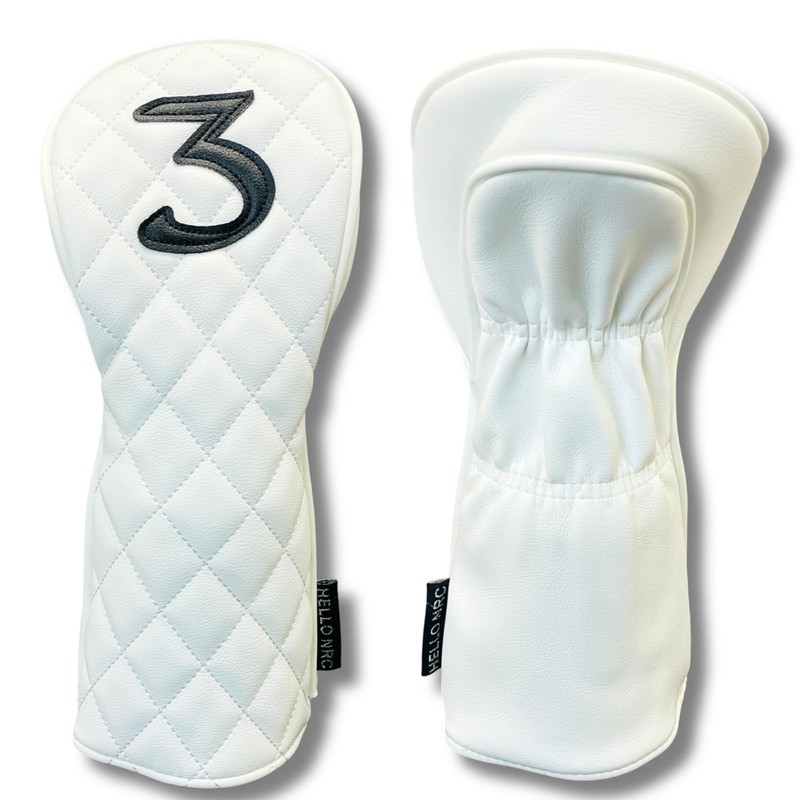 Golf Headcover, Stylish, Cool, Premium Quilted Headcover, Available in 5