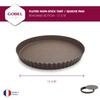 Gobel Round Pastry 226450 Cinnamon Non-Stick Removable Base
