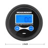 MEASUREMAN 2-1/2" Dial Size Digital Air Pressure Gauge with 1/4''