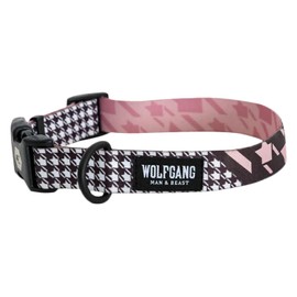 WOLFGANG/WOLFGANG HoundsPink COLLAR Small Size Width 0.6 inches (1.6 cm) x Neck 7.9 - 11.8 inches (20 - 30 cm) [Small Dog Collar]