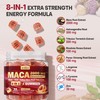 Maca Root Filled Gummies 2000mg for Women Men | Sugar