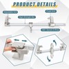 Zonon Steel-aluminum Sliding Horizontal Beam Anchor, Fall Protection Adjustable Beam