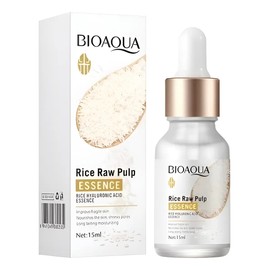 Serum Bioaqua Con Extracto De Arroz Y Ácido Hialurónico 15ml