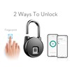 Smart Fingerprint Padlock Sensitive 20 Sets Large Storage Capacity Keyless
