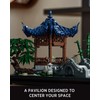 Nifeliz Chinese Garden Building Set, Aesthetic Model Toy for Display