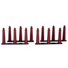 Lemax Amsterdammertje (Danish Traffic Bollard) - Set of 4