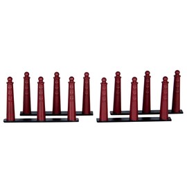 Lemax Amsterdammertje (Danish Traffic Bollard) - Set of 4