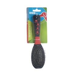 Dog Hundebürste Tierbürste Doppelbürste 20cm Fellpflegebürste Hund Tierkamm Fellbürste