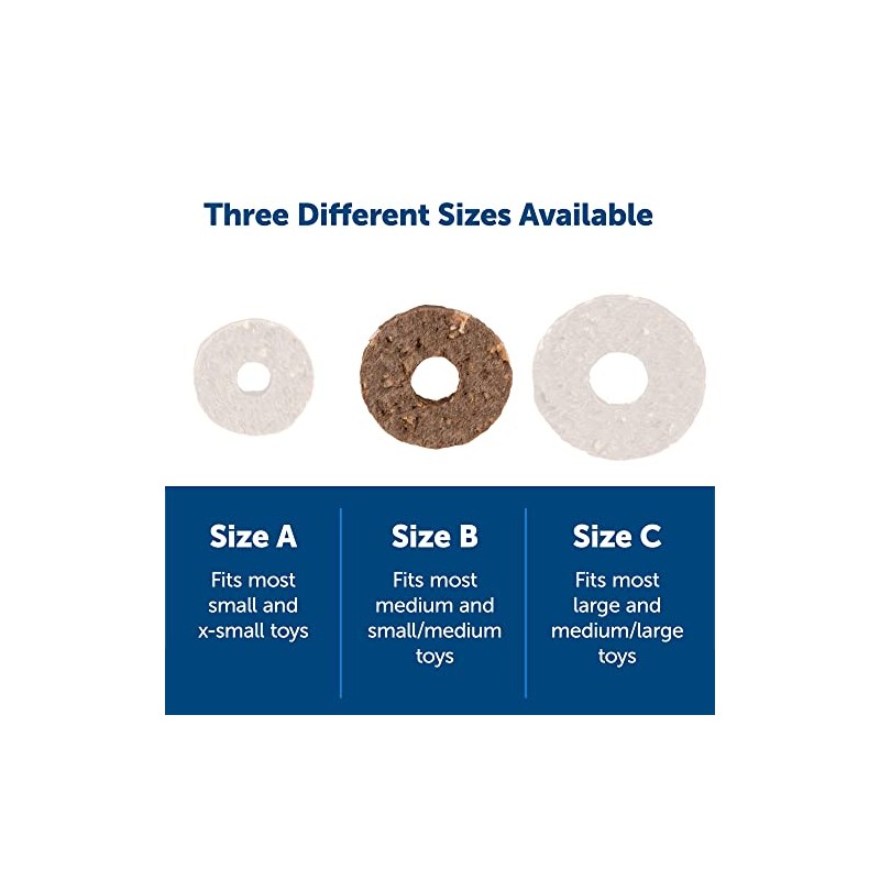PetSafe Busy Buddy Variety Pack Treat Refill Rings, Size B
