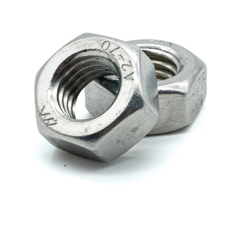 Hippo Hardware M6 (6mm) Hexagon Full Nuts Hex Nut Metric