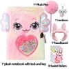 MOCETY Axolotl Diary with Lock, Gift, Secret Diary Journal Notebook