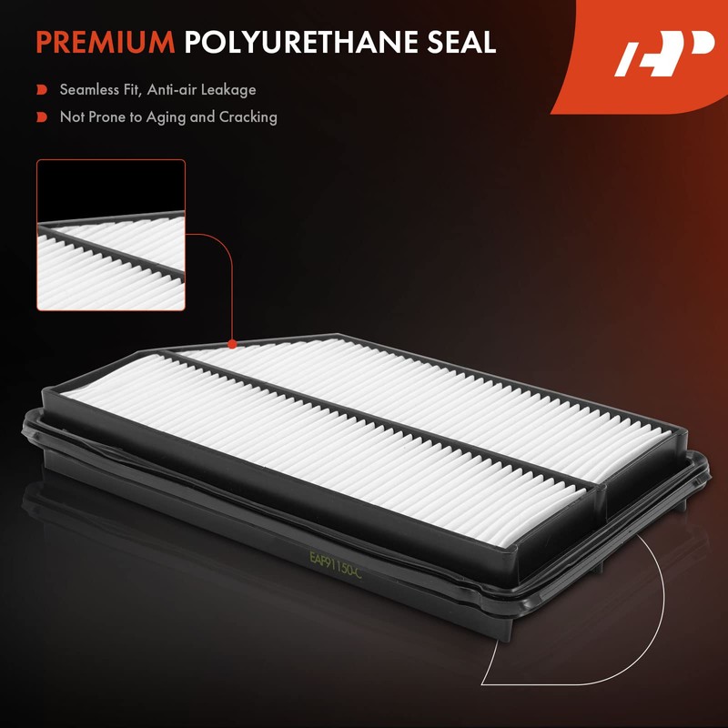 A-Premium - Filtro de aire de motor de 2 piezas