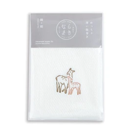 Naramaki Mecha Thin Belly Wrap Nara Haramaki Silk Cotton, Parent Fawn