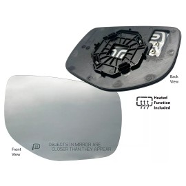 KAP Passenger Right Side Heated Mirror Glass for 2020-2024 Legacy Outback 91039AN03A