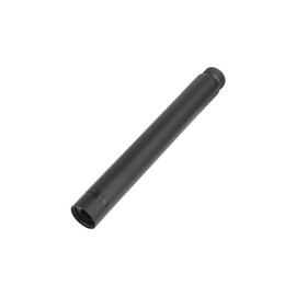 HarJue Shower Head Extension Arm, Shower Extender Water Outlet- Lowers Existing, Shower Pipe Extension for Bathroom, Made of Solid Metal Stainless Steel(6 Inch, Matte Black)