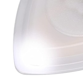 AUNMAS Púa de Guitarra LED con Luz, ABS y Metal, Blanco, para Guitarra