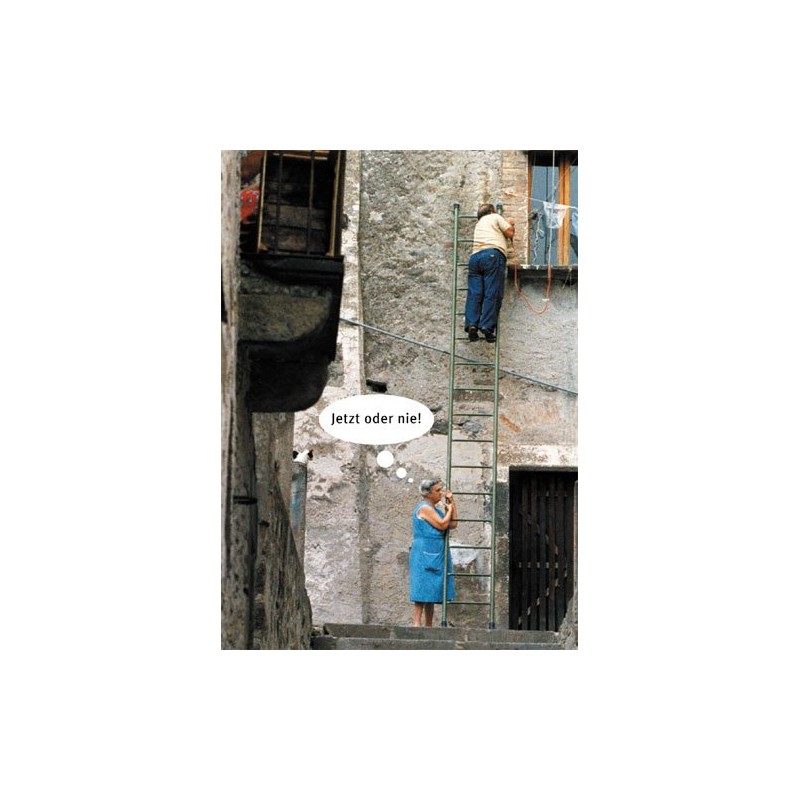 Inkognito Postcard A6 • 10789 "Jetzt oder nie Künstler: Voller