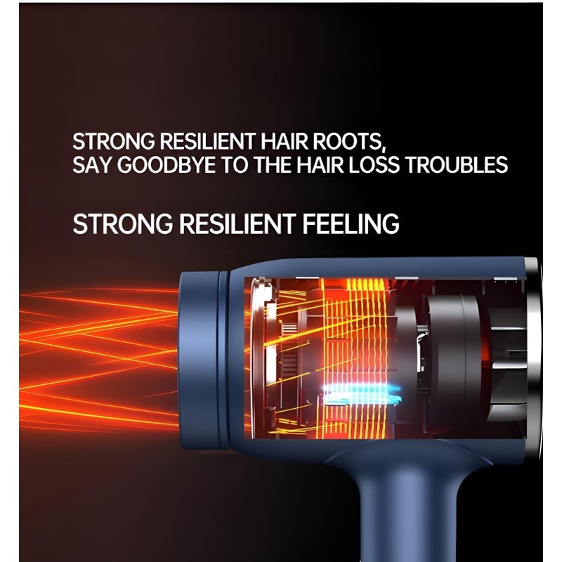Hair Dryer Essence Hair Care Professional, LCD Temperature Control, 110V,