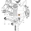 2Pcs Front Bump Stops, Lower Control Arm Jounce Bumpers Replacments