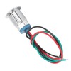 4 Sets PreWired Round LEDs Waterproof Metal 2Color Indicator Common