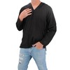 Men's Hoodie Hippie Shirts Beach 100% Soft Cotton Top Yoga
