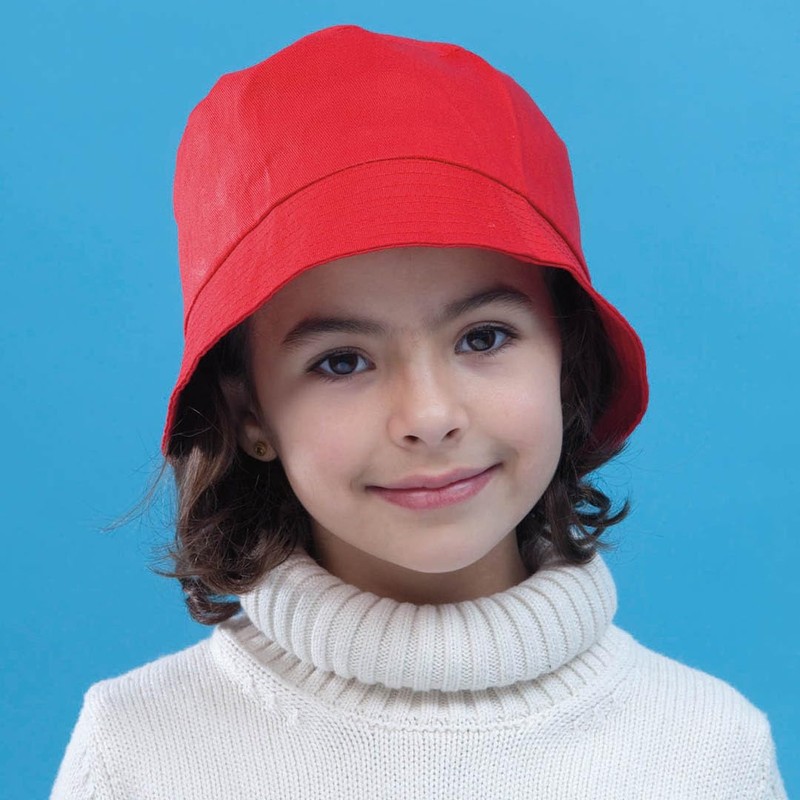 BLUECHOLON Kids 100% Cotton Fisherman Hat Boys Girls Bucket Hat