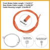 Partuto Bike Shifter Derailleur Cable and Brake Cable Housing Kit