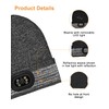 BERGWEISER LED Beanie with Light, 3 Adjustable Modes Headlamp Beanie
