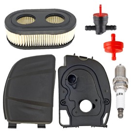 594106 595658 Lawn Mower Air Filters Base-air Cleaner 594107, Filter Cartridge 593260, Cover-air Cleaner 594106, Highly Compatible with Various B&S, Toro and Craftsman Models