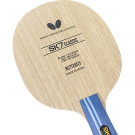Butterfly SK7 Classic-CS Table Tennis Racket, Pen Holder, Chinese Style, 7 Plywood 23910